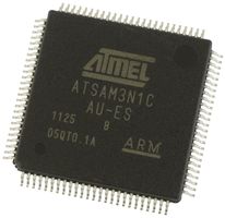 MICROCHIP ATSAM3N1CB-AU ARM MCU, SAM3N Series, SAM 32 Family SAM 3N Series Microcontrollers, ARM Cortex-M3, 32 bit, 48 MHz