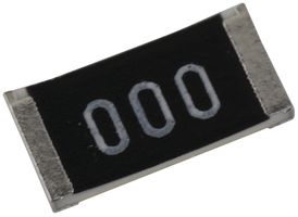VISHAY CRCW25120000Z0EGHP Zero Ohm Resistor, Jumper, 2512 [6432 Metric], Thick Film, 1.5 W, 16 A, Surface Mount Device