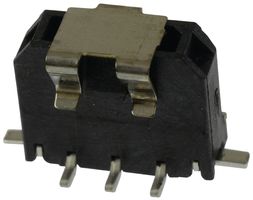 MOLEX 43650-0325 Pin Header, Power, 3 mm, 1 Rows, 3 Contacts, Surface Mount Straight, Micro-Fit 3.0 43650 Series
