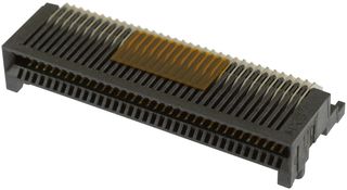 MOLEX 75586-0007 I/O Connector, 68 Contacts, Receptacle, Mini SAS, Surface Mount Right Angle
