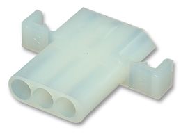 MOLEX 03-09-1031 Carcasa de Conector, Orejas para Montaje, Serie 1396, Receptáculo eléctrico, 3 Posiciones, 5.03 mm