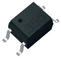 KINGBRIGHT KB355NT Optocoupler, Transistor Output, 1 Channel, SOP, 4 Pins, 50 mA, 3.75 kV, 600 %