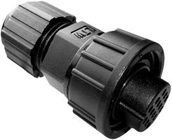 AMPHENOL LTW CD-14BFFA-LL7001 Circular Connector, Standard Circular Connector, Middle (C) Series, 14 Contacts