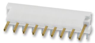 TE CONNECTIVITY - AMP 3-641216-9 Pin Header, Wire-to-Board, 2.54 mm, 1 Rows, 9 Contacts, Through Hole Right Angle, MTA-100 Series