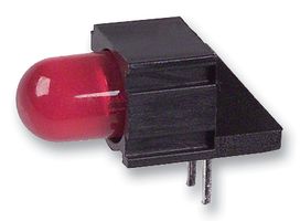 LUMEX SSF-LXH100MLID Circuit Board Indicator, Red, Through Hole, T-1 3/4 (5mm), 20 mA, 30 mcd