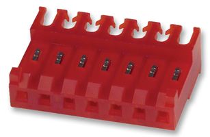 AMP - TE CONNECTIVITY 3-644467-7 IDC Connector, IDC Receptacle, Female, 3.96 mm, 1 Row, 7 Contacts, Cable Mount