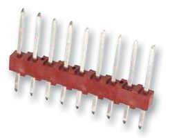MOLEX 22-10-2091 Cabezal de Pin, Tarjeta-a-Tarjeta, Cable-a-Tarjeta, 2.54 mm, 1 Líneas, 9 Contactos