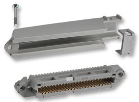 TE CONNECTIVITY - AMP 5229913-4 I/O Connector, 50 Contacts, Receptacle, Micro D, IDC / IDT, CHAMP Series, Cable Mount