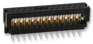 AMP - TE CONNECTIVITY 6437006-8 IDC Connector, IDC Plug, Male, 2.54 mm, 4 Row, 14 Contacts, Cable Mount