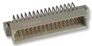 AMP - TE CONNECTIVITY 650948-5 DIN 41612 Connector, 48 Contacts, Plug, 2.54 mm, 3 Row, a + b + c