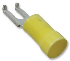 AMP - TE CONNECTIVITY 8-51874-1 Fork / Spade Tongue Terminal, PIDG Series, 26 AWG, 22 AWG, 0.4 mm², M3.5, #6