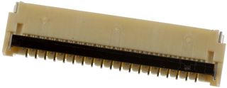 MOLEX 502598-3991 FFC / FPC Board Connector, 0.3 mm, 39 Contacts, Receptacle, Easy-On 502598 Series, Surface Mount
