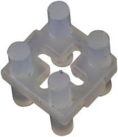 BIVAR 460-200 LED Spacer, 0.2 ", Nylon 6.6 (Polyamide 6.6)