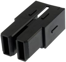MOLEX 17035-10002 Connector Housing, Black, EXTreme Guardian 170351 Series, Receptacle, 2 Positions, 11 mm