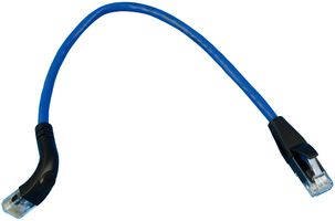 L-COM TRD815RABL-1 Cable Ethernet, Cat5e, Cat 5e, RJ45 Macho a RJ45 Macho, UTP (par trenzado sin blindaje), Azul