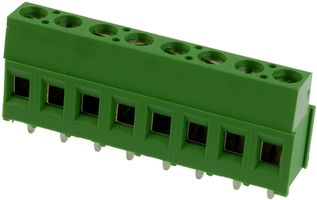 BUCHANAN - TE CONNECTIVITY 282841-8 Wire-To-Board Terminal Block, 5.08 mm, 8 Positions, 30 AWG, 12 AWG, 3 mm², Screw