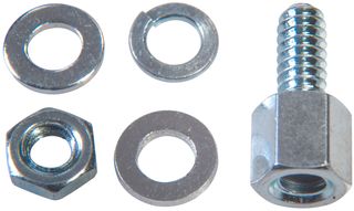 KEYSTONE 7229-5 D Sub Jack Screw, 11.13 mm, 4-40