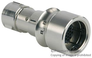 BULGIN LIMITED PXM6010/22S/CR/0910/SN Circular Connector, Circular Power Connector, Buccaneer 6000 Series, Cable Mount Plug, 22 Contacts