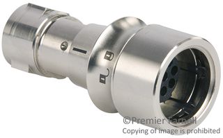 BULGIN LIMITED PXM6010/08S/CR/0709/SN Circular Connector, Circular Power Connector, Buccaneer 6000 Series, Cable Mount Plug, 8 Contacts