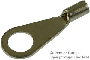 MULTICOMP PRO MC29381 Ring Tongue Terminal, M3.5, #6, 22 AWG, 0.5 mm², MC29 Series