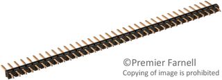 3M 929647-01-36-I Pin Header, Board-to-Board, Wire-to-Board, 2.54 mm, 1 Rows, 36 Contacts, Through Hole Straight