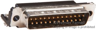 TE CONNECTIVITY - AMP 5747842-2. Conector D Sub, 25 Contactos, Macho, Soldable, DB, Serie Amplimite HD-20