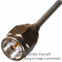 JOHNSON - CINCH CONNECTIVITY 142-0693-066 RF / Coaxial Connector, SMA Coaxial, Straight Plug, Solder, 50 ohm, RG402, Beryllium Copper