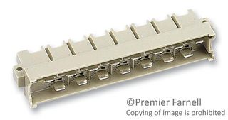 HARTING 09060152922 DIN 41612 Connector, 15 Contacts, Header, 5.08 mm, 2 Row, z + d