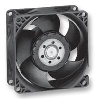 EBM-PAPST 8218JH4 DC Axial Fan, 48 V, Square, 80 mm, 38 mm, Ball Bearing, 131 CFM