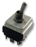 EATON 7674K5 Toggle Switch, On-(On), 4PDT, Non Illuminated, 7600 Series, 18 A