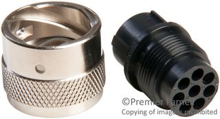 ITT CANNON 192926-0510 Circular Connector, Standard Circular Connector, Trident Ringlock Series, Cable Mount Plug