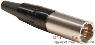 SWITCHCRAFT/CONXALL TA3MX XLR Connector, 3 Contacts, Plug, Cable Mount, Tin Plated Contacts, Metal Body, TA Series Tini Q-G