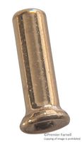 AMP - TE CONNECTIVITY DEL-2-330808-8 Turret Solder / Press Mount Terminal, Non Insulated, 1.04 mm, Gold, 3.61 mm, 3.25 mm