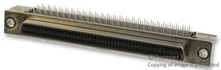 AMP - TE CONNECTIVITY 5787169-9 D Sub Connector, Double Density, Receptacle, AMPLIMITE 0.050 Series, 100 Contacts, DD, Solder