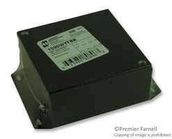 HAMMOND 1590WYFBK Metal Enclosure, Diecast, Light Duty, Watertight, Flange Bottom, Small, Diecast Aluminum, 43.51 mm