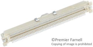 MOLEX 52885-1274 Mezzanine Connector, Receptacle, 0.635 mm, 2 Rows, 120 Contacts, Surface Mount, Copper Alloy
