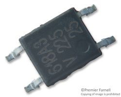 VISHAY VOM618A-3T Optocoupler, Transistor Output, 1 Channel, Mini-Flat, 4 Pins, 60 mA, 3.75 kV, 100 %