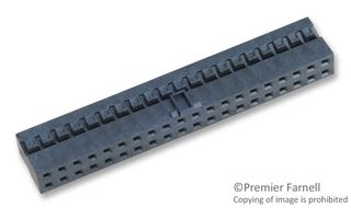 AMPHENOL COMMUNICATIONS SOLUTIONS 69307-040LF Carcasa de Conector, Serie Minitek, Receptáculo eléctrico, 40 Posiciones, 2 mm