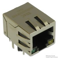 EDAC A60-113-331P432 Modular Connector, RJ45 Jack, 1 x 1 (Port), 8P8C, Through Hole Mount