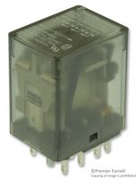 POTTER&BRUMFIELD - TE CONNECTIVITY KHAU-17A18-240 Power Relay, 4PDT, 240 VAC, 5 A, KHA Series, Socket, Non Latching