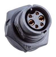 AMPHENOL LTW ABB-02PMFS-LC7001 Circular Connector, Standard Circular Connector, Ceres B Size Series, Panel Mount Receptacle