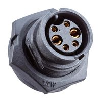 AMPHENOL LTW ABD-05PMFS-LC7001 Circular Connector, Standard Circular Connector, Standard (B) Series, Panel Mount Plug