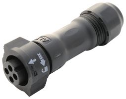 AMPHENOL LTW BB-04BFFA-QL8MPP Circular Connector, Standard Size, Standard Circular Connector, X-Lok Series