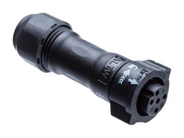 AMPHENOL LTW BB-04BFFA-QL8SPP Circular Connector, Standard Circular Connector, X-Lok B Size Series, Cable Mount Receptacle