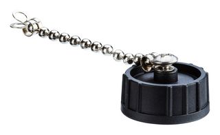 AMPHENOL LTW CAP-WACMSPB1 Dust Cap / Cover, Waterproof, Cap, Amphenol X-Lok Series Size C Male Receptacle Circular Connectors
