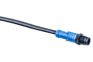 AMPHENOL LTW HPC-05BMMM-SL8A01 Ensamble de Cable Circular, Circular Hembra a Extremo Libre, 5 Posiciones, 3.28 ft, 1 m, Negro