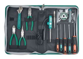 PRO'S KIT PK-2086A Tool Kit, Electrical, Basic, 14 Piece