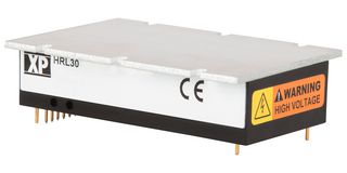 XP POWER HRL3024S1K5N High Voltage DC/DC Converter, Regulated, Negative Output, Programmable, 30 W, 20 mA, Through Hole