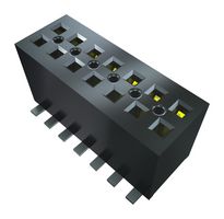 SAMTEC FLE-102-01-G-DV-TR PCB Receptacle, Board-to-Board, Wire-to-Board, 1.27 mm, 2 Rows, 4 Contacts, Surface Mount