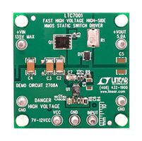 ANALOG DEVICES DC2708A Demonstration Board, LTC7001EMSE#PBF, High Side NMOS Static Switch Driver